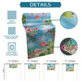 thumbnail image 6 of Pink Flamingos Table Runner 90 Inches, Summer Beach Tropical Floral Cactus Bed Runner Dresser Scarves Tabletop for Indoor Outdoor Parties/Ceremony/Banquet, 13" x 90", 6 of 9