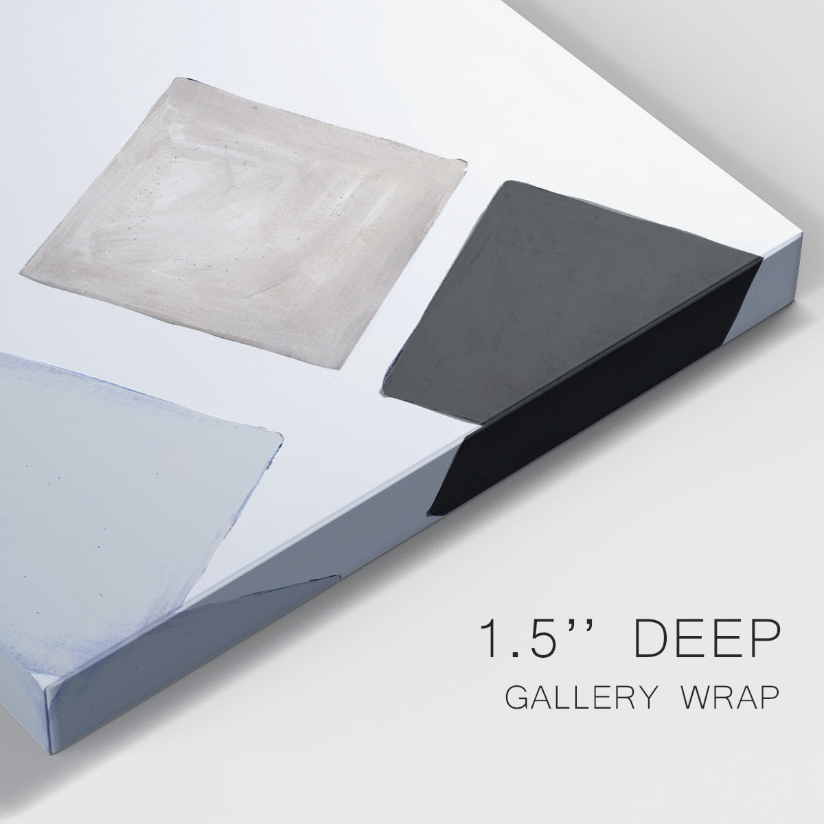 Block Encounter Revisit II Premium Gallery Wrapped Canvas - Ready to Hang