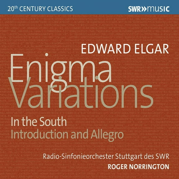 Elgar - Enigma Variations - Music & Performance - CD