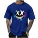 thumbnail image 1 of Camisetas de Cuello de la Tripulación de los Hombres de Poliéster Impreso en Seco Rápido, Cuello Redondo de Corte 3D para Gimnasio, Carrera, Ciclismo Y Ocasional, 1 of 4