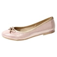 thumbnail image 4 of Zapato Flats Balerina Casual Niña Mujer T-22 al 26 cm Color Oro Rosado 1211 Kuali Shoes Piso Comodos, 4 of 5