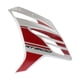 thumbnail image 1 of Cubierta Delantera Izquierda Superior Rojo Con Blanco Para Rt200 Gp 2017 De 2019 Italika Original, 1 of 3