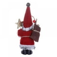 thumbnail image 2 of Christmas Santa Claus with Kerosene Lamp Figure Standing Plush Home Decor Ornaments Holiday Decorations, 2 of 5