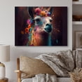 thumbnail image 2 of Designart Floral Lama II Canvas Wall Art, 2 of 5