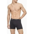 thumbnail image 2 of Calvin Klein Men's Cotton Stretch 3-Pack Boxer Brief, 3 Black, XL, 2 of 4