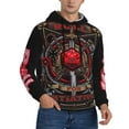thumbnail image 3 of Unisex Men's and Women's DND Dungeons And Dragons Hoodies 3D Fashion Digital Print Cartoon Pullover Hooded Sweatshirts with Pockets, 3 of 8