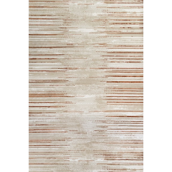 Cream Striped Area Rugs for Living Room Washable Rugs Boho Moroccan Area Rug Soft Neutral Geometric Bohemian Carpet Distressed Indoor Rug for Bedroom Dining Room Office Foldable Nonslip Rug