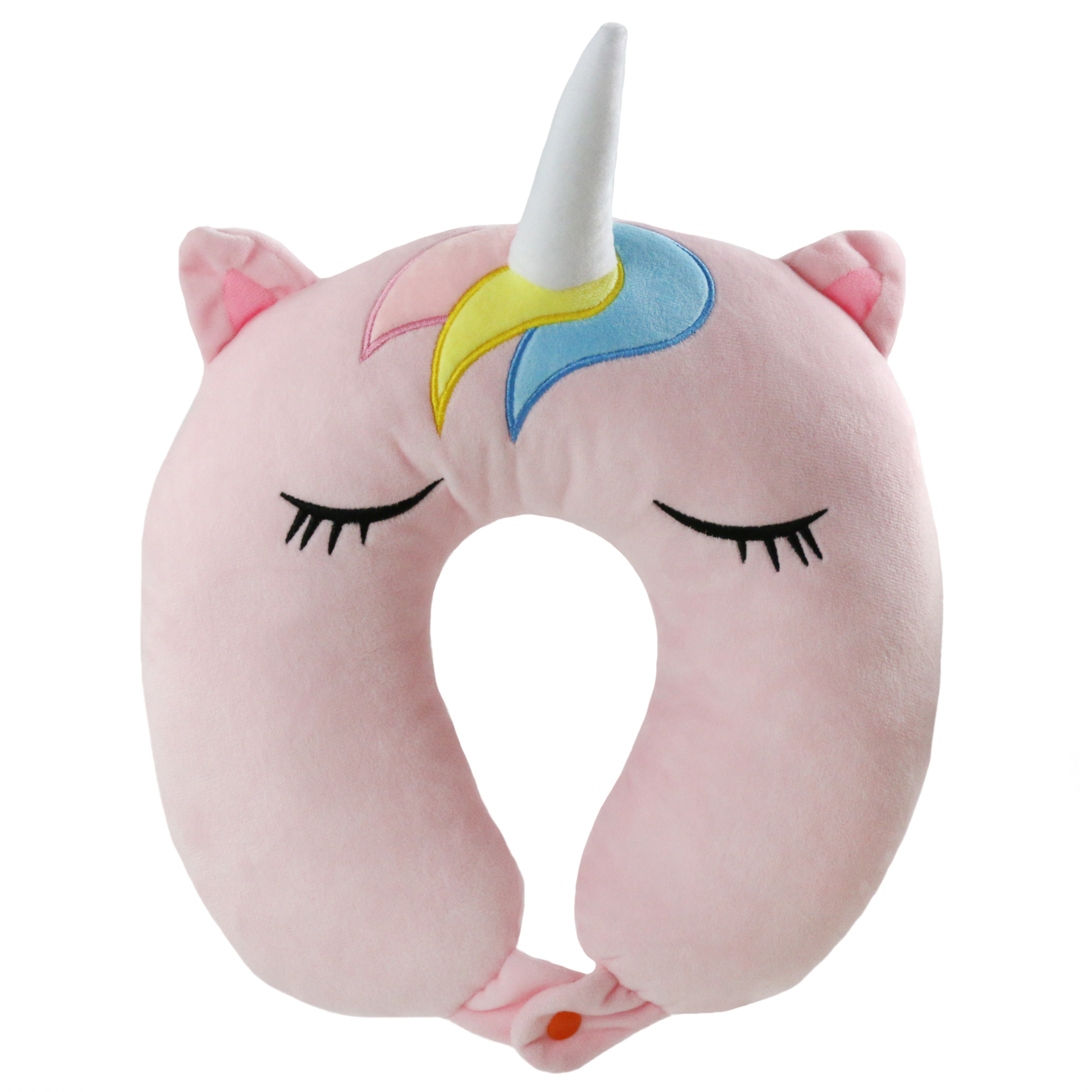WINBST Unicorn Travel Pillow Neck Pillow U-shaped Neck Roll Seat Pillow Supports the head Travel Pillow