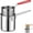 Silver, variant on Stainless Steel Mini Deep Fryer 5‑Piece Cooking Set, 1.2L Small Cookware Kit with Lift‑Out Draining Strainer Basket, Portable Pot for Fries, Chicken, Home & Camping Use