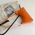 thumbnail image 3 of Chest Bag PU Leather Commute Bag Printing Fashion Exquisite Simple for Men Women, 3 of 9