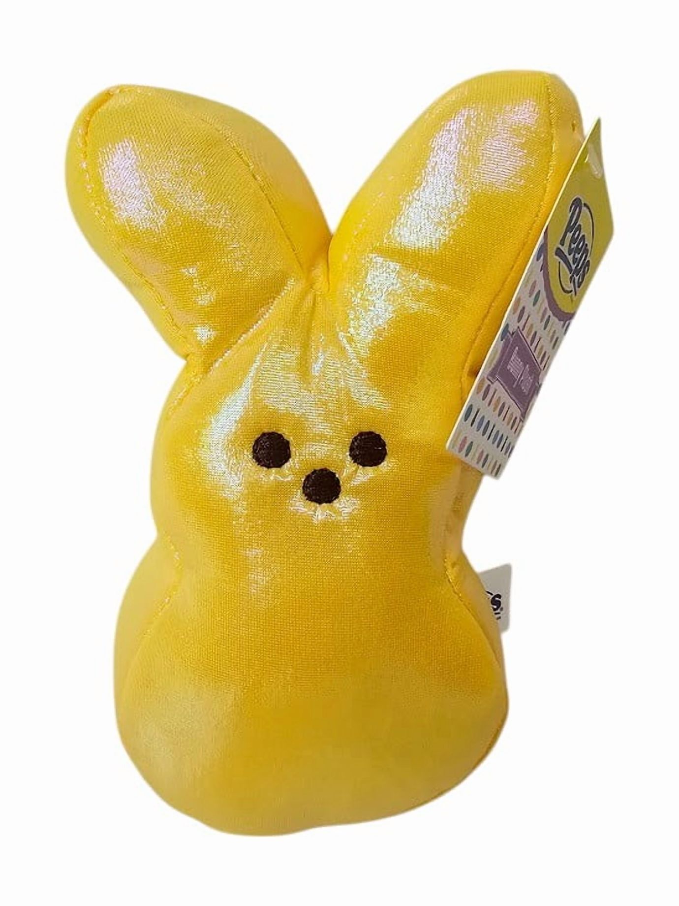 8.5In Yellow and Pink Peeps Plush and Multicolor Blanket for Adult