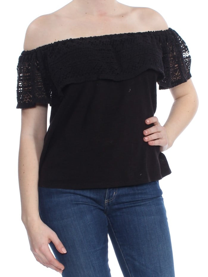lucky brand off the shoulder top