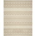 thumbnail image 2 of SAFAVIEH Natura Carly Geometric Braided Wool Runner Rug, Beige/Ivory, 2'3" x 14', 2 of 8