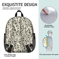 thumbnail image 3 of Vintage Bloom Backpack - Breathable & Adjustable for Teens, 3 of 5