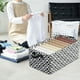 thumbnail image 1 of Printed Woven Storage Basket Large Capacity Storage High Handle Storage Basket Multi-color Optional Storage, 1 of 3