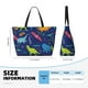 thumbnail image 4 of Easygdp Dinosaurs Bolsa de Viaje de Playa de Gran Capacidad, Bolsa Tote Perfecta para la Playa, Escapadas de Fin de Semana y Viajes, 4 of 7