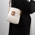 thumbnail image 5 of Fashion diagonal small bag with cowhide coin purse mobile phone bag, 5 of 5