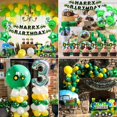 thumbnail image 2 of AOWEE Tractor Balloon Party Birthday Decoration Boys, Farm Tractor Theme Party Supplies with Birthday Banner Cake Toppers Train Foil Green Latex Confetti Balloons for Boy Birthday Party 1st 2nd 3rd, 2 of 7