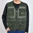 thumbnail image 1 of Neinkie Mens Summer Outdoor Work Safari Fishing Travel Photo Vest with Pockets, 1 of 7