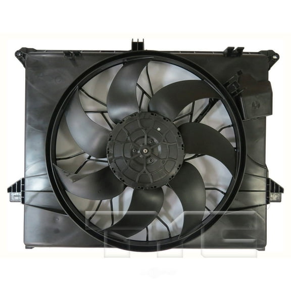 TYC 624420 Dual Radiator And Condenser Fan Assembly Fits select: 2006-2011 MERCEDES-BENZ ML, 2006-2012 MERCEDES-BENZ R
