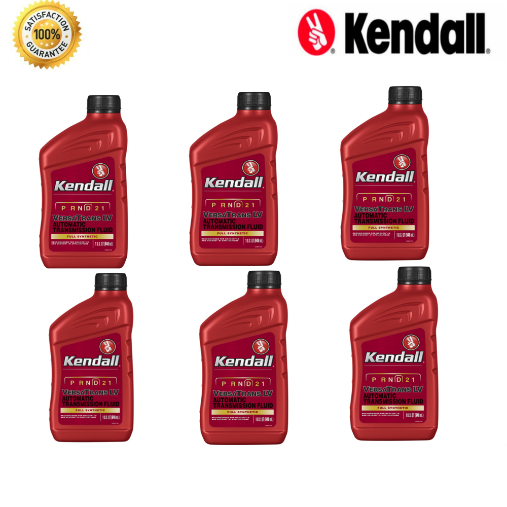 Kendall ATF Transmission Fluid Versa Trans, LV CVT Full Synthetic 6