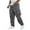 Dark Gray, variant on Taqqpue Mens Cargo Pants Casual Hiking Workout Joggers Outdoor Recreation Sweatpants Elastic Waist Drawstring Stretch Relaxed Fit Work Pants