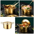 thumbnail image 4 of Korean Noodle Pot Ramen Noodles Stockpot Kitchen Stew Pot Soup Pot with Lid, 4 of 8