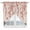 Pink Beige Black, variant on Swag Valance Curtains for Windows, Cherry Blossoms Light Filtering Kitchen Curtains with Rod Pocket, Spring Rustic Botanical Flowers Window Treatment Valances for Living Room, 28x36 - 2 PCS