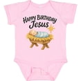 thumbnail image 3 of Inktastic Happy Birthday Jesus Nativity Christmas Boys or Girls Baby Bodysuit, 3 of 5