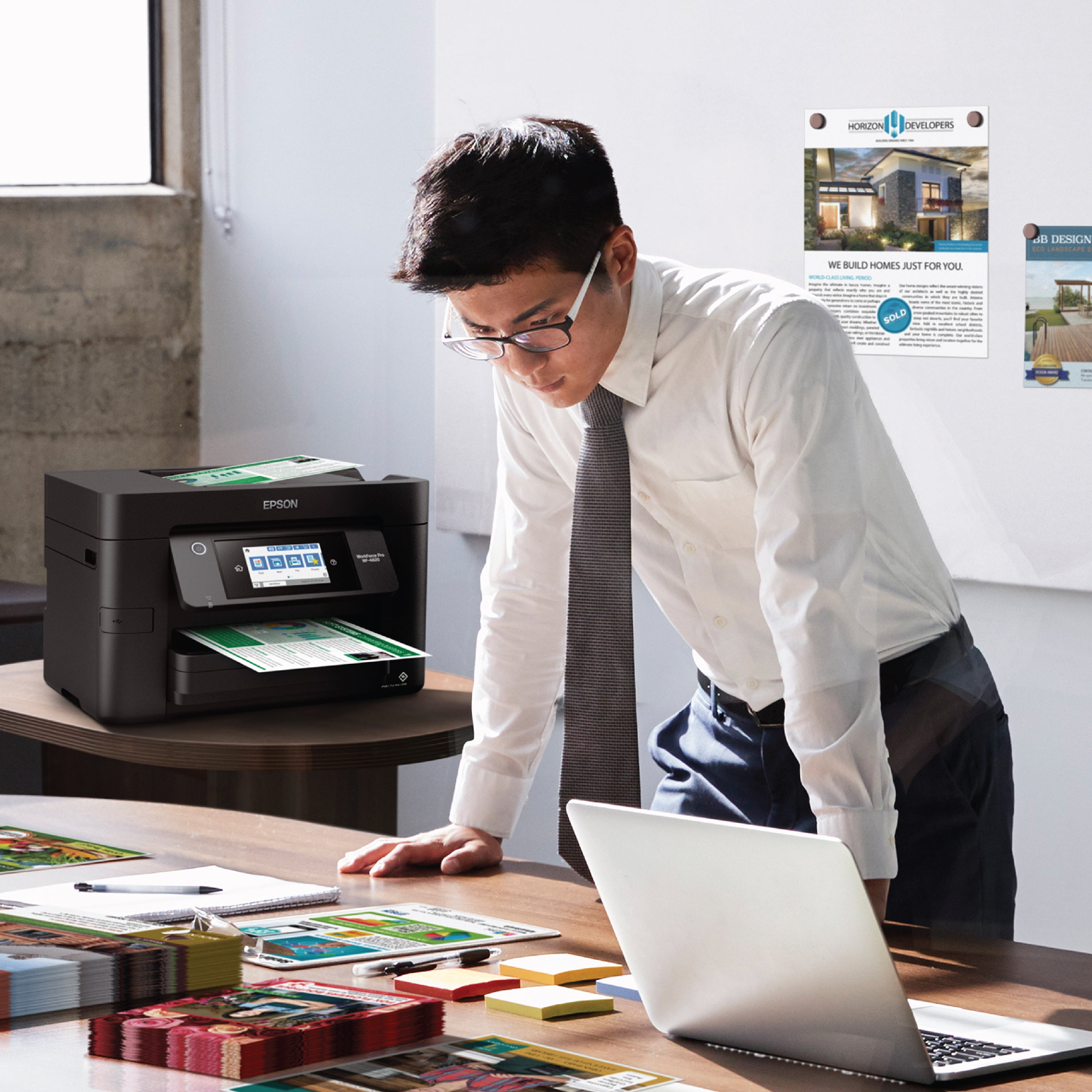 Epson WorkForce Pro WF-4820 Wireless All-in-One Printer with Auto 2-sided Printing, 35-page ADF, 250-sheet Paper Tray and 4.3" Color Touchscreen