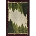 thumbnail image 1 of Cozy Cabin CC10455 Tapis Forêt à Carreaux de Pin 30"x46 Pouces, 1 of 1