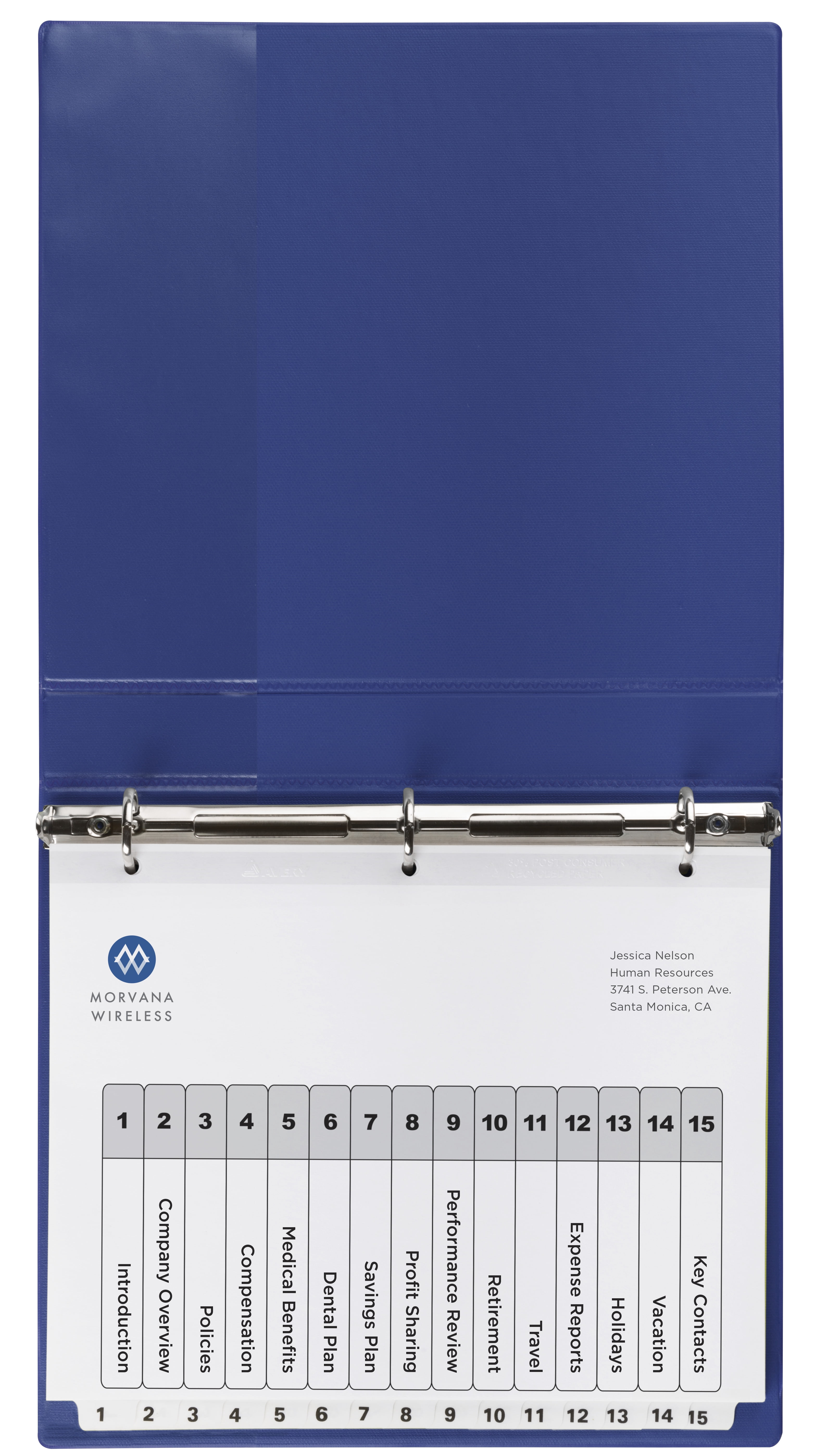 Avery Dividers, 15 Tabs, Ready Index (3 Sets of 11079)