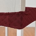 thumbnail image 3 of Dining Chair Seat Covers - Stretch Jacquard Kitchen Chair Covers Washable, Removable Dining Room Chair Slipcover Seat Protector Covers, 3 of 4