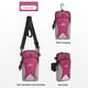thumbnail image 4 of Brazalete para teléfono, pequeña bolsa cruzada, se adapta a todos los teléfonos celulares, para correr caminar, rosa, 4 of 7