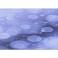 thumbnail image 1 of Ahgly Company Tapis d'Intérieur Lavable en Machine Rectangle Transitionnel Jeans Bleu, 4 Pieds x 6 Pieds, 1 of 7