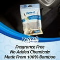 thumbnail image 3 of Refresh Your Car! Charcoal Deodorizer Bags - 2 Count, Car Air Freshener and Deodorizer, Chemical and Fragrance Free Air Freshener (AMZRYCCHKIT), 3 of 4