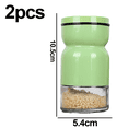 thumbnail image 2 of Stainless Steel Glass Seasoning Bottle Seasoning Jar Home Kitchen Cooking Bottle Pepper, 2 of 5