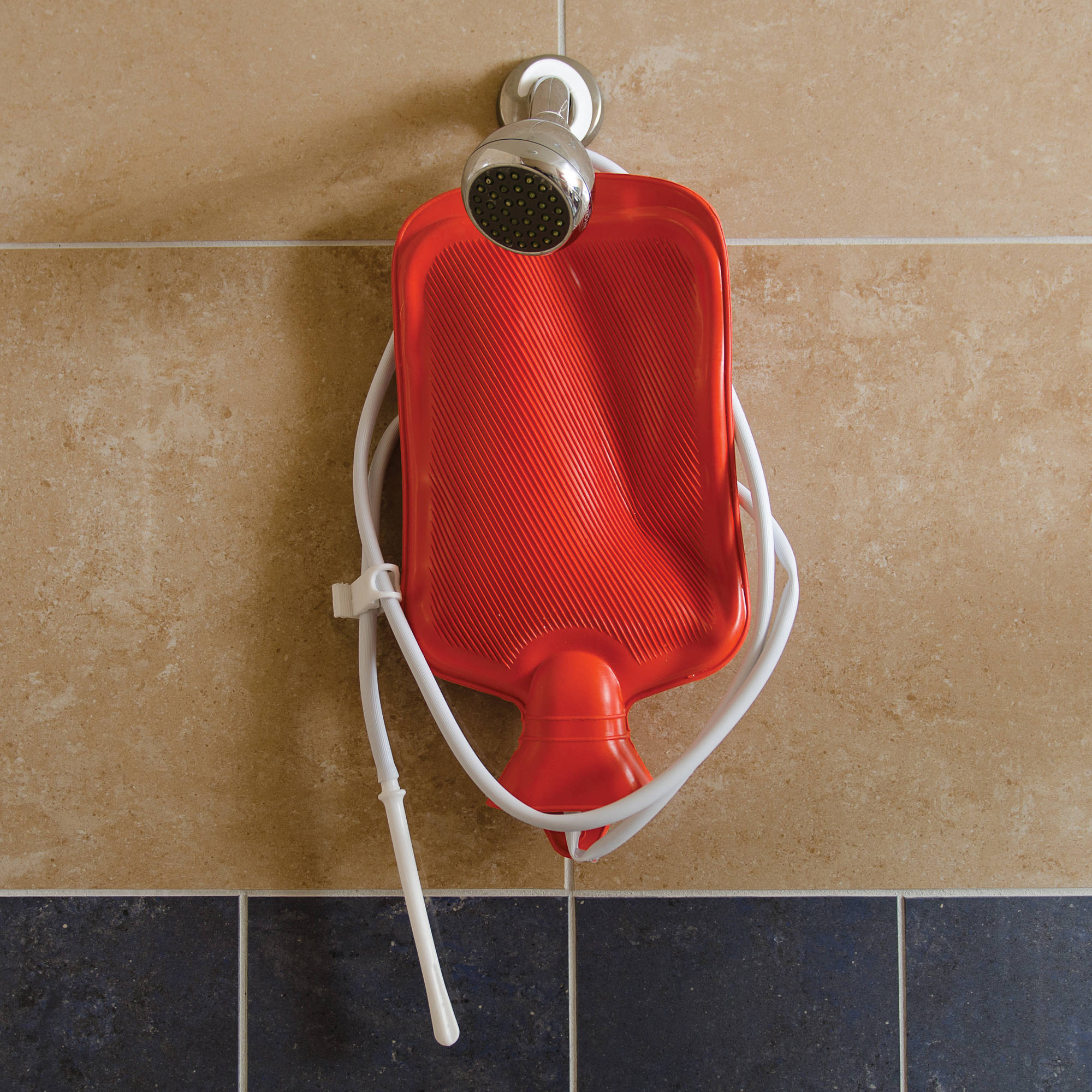 MABIS Reusable Hot Water Bottle, Enema and Douche Kit Helps to Alleviate Pain Associated with Constipation, Bloating, Aches and Pains, 2 Quart Capacity - image 4 of 7