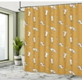 thumbnail image 5 of Ambesonne Rodeo Shower Curtain, Cow Skulls Arrows Feathers, 69"Wx75"L, Pale Coffee and White, 5 of 5