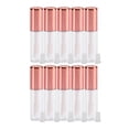 thumbnail image 2 of Contenedor de Tomos de Brillo de Labios, 10 piezas 1.2 ml Tubo de brillo de labio transparente Rose Gold Con Tapón de Botella para Bálsamo Casero para Muestras de Labios, 2 of 7