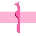 thumbnail image 2 of Ergonomic Pink Rose Eyelash Tweezers - Precision Beauty Tool for Professional Lash Application, Comfort Grip, Alcohol-Free, 2 of 5