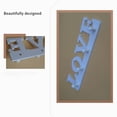 thumbnail image 2 of White Love Coat Hat Key Holder 4 Ganchos Bolsa De Ropa Robe Mount Tornillo Wall Rack Puerta Baño Home Decor Hanger Methold HA014266-00, 2 of 5