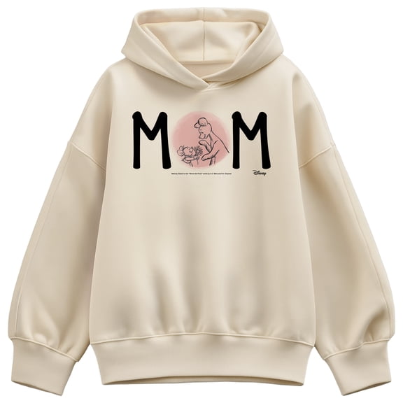 Winnie the Pooh - Mom With Kanga and Roo - Women's Oversized Fleece Hoodie Sweatshirt