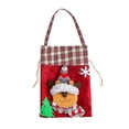 thumbnail image 4 of Christmas for Gift Bag Cute Christmas Party Favor Wrapping Pouch Bag for New Year Gift Packaging Christmas Tote Gift Bag, 4 of 5