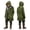 00#&-Army Green3597, variant on Kiijoy Long Jacket for Toddler Boys Halloween Hooded Cardigan Coat Outerwear, 4-5 Years