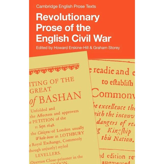 Cambridge English Prose Texts Revolutionary Prose of the English Civil War, (Paperback)