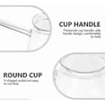 thumbnail image 4 of Arabic Coffee Pot Glass Turkish Coffee Pot With Handle, Milk And Butter Warmer, Stovetop Tea Maker Coffee Maker, Heat Hot Chocolate Melting Pot,450ml, 4 of 5
