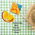 thumbnail image 4 of Orange Slice Paper Plates & Napkins Set, Orange Picnic & Party Tableware Orange Paper Plates & Napkins Set, Orange Picnic & Party Tableware, Spring Tableware, Fruit Tableware, 4 of 4