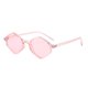 thumbnail image 1 of Gafas de sol con montura pequeña en forma de diamante transfronterizas europeas y americanas, hechas de PC, 1 of 5