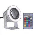 thumbnail image 1 of Projecteur submersible LED, lumire sous-marine RVB tanche Ip68, projecteur LED 10w pour fontaine piscine extrieure, 1 of 4